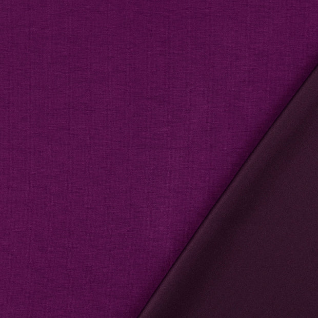 Heavy Knit fabrik fuchsia gefärbt 
