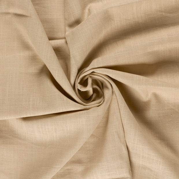 Linen fabric Camel 