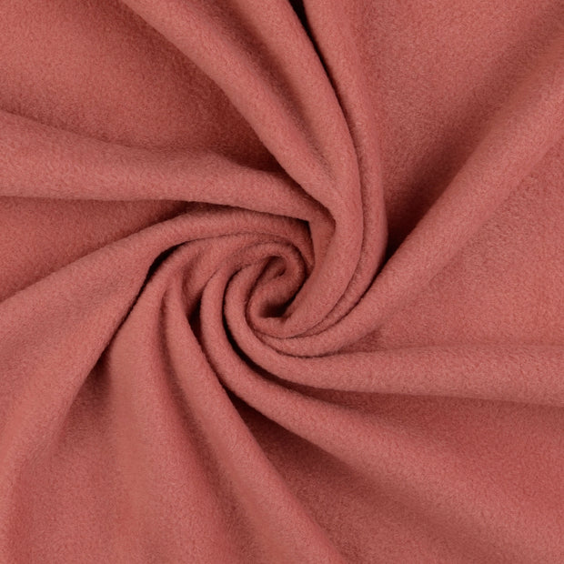 Fleece fabrik altrosa 