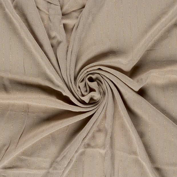 Crepe fabric Lurex 