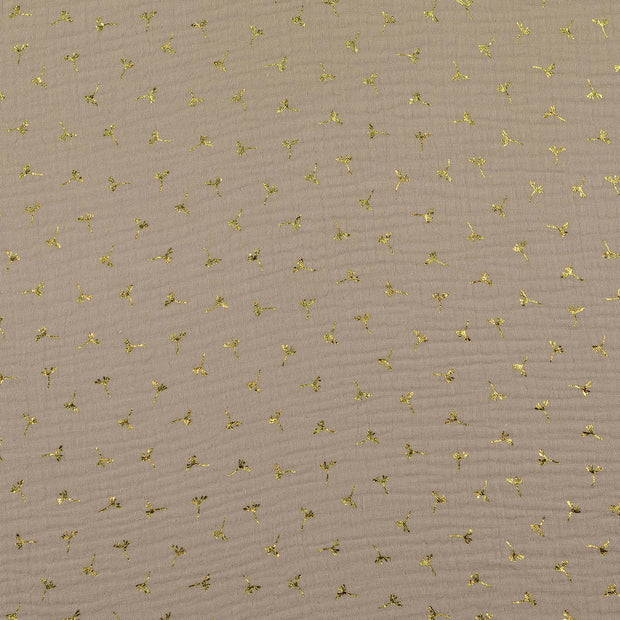 Musselin fabrik Pusteblumen Beige