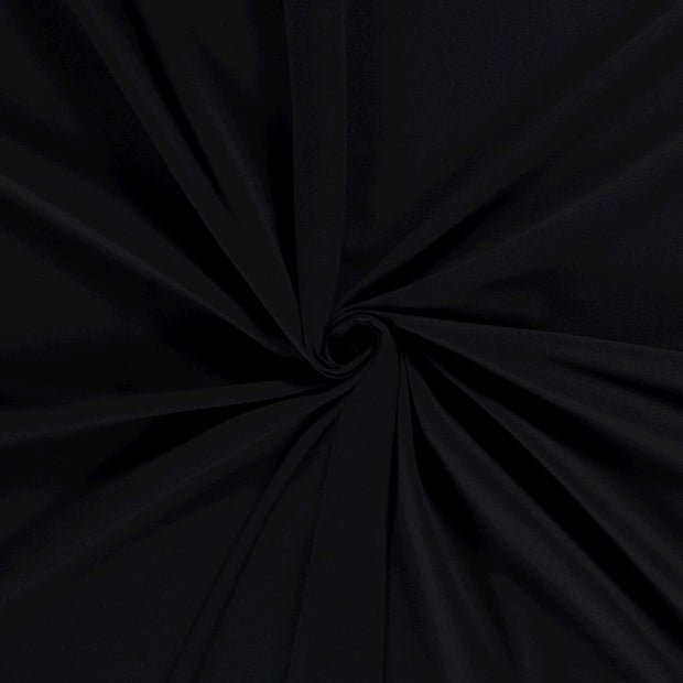 Jersey fabric Black 