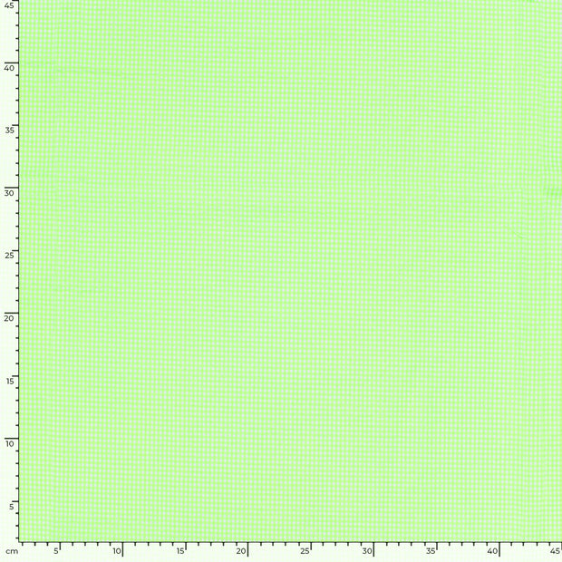 Popeline de Coton tissu Unicolore Vert Fluo