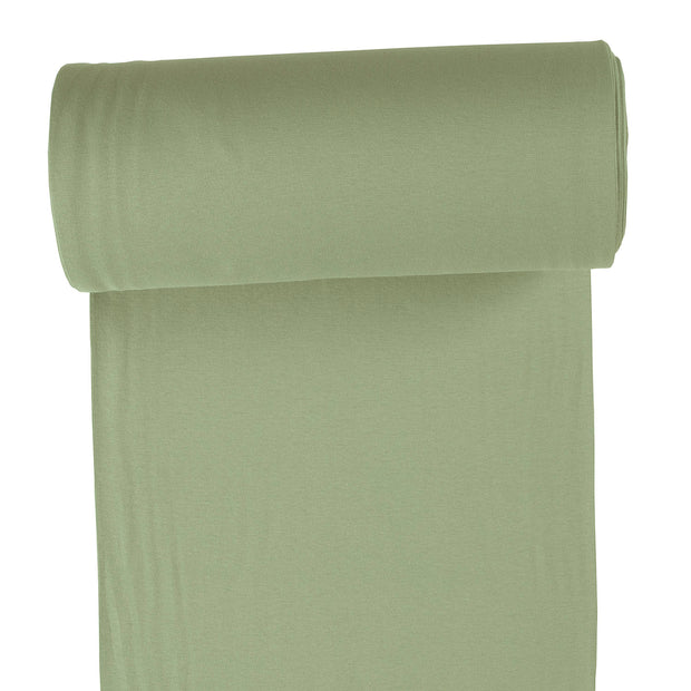 Cuff Material GOTS organic fabric Mint matte 