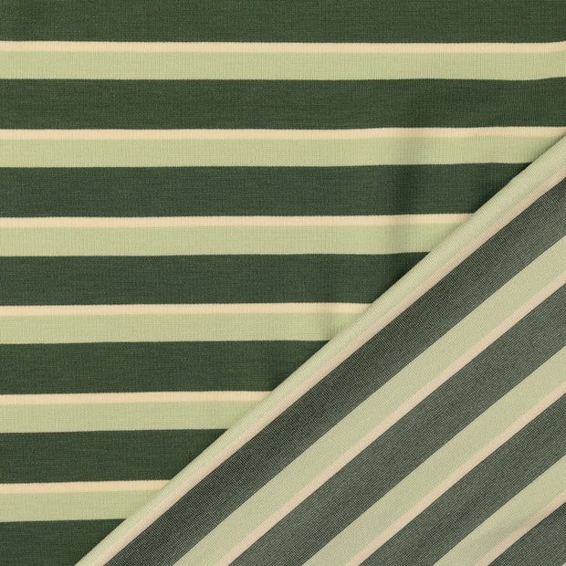 Punta di Roma fabric Olive Green yarn dyed 