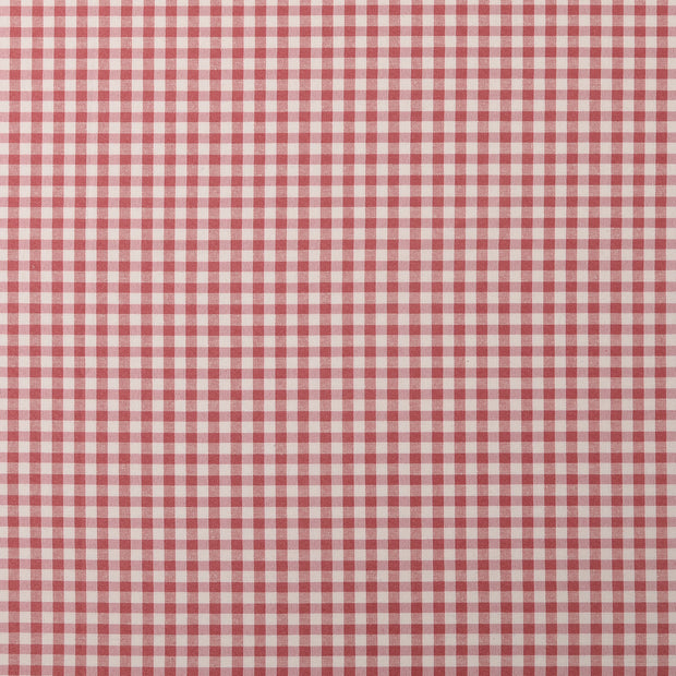 Tablecloth fabric Checks Red