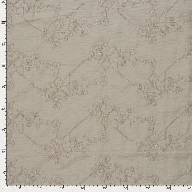 Woven Polyester tissu Unicolore Beige