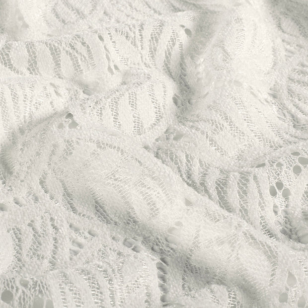Chenille fabric Unicolour Off White