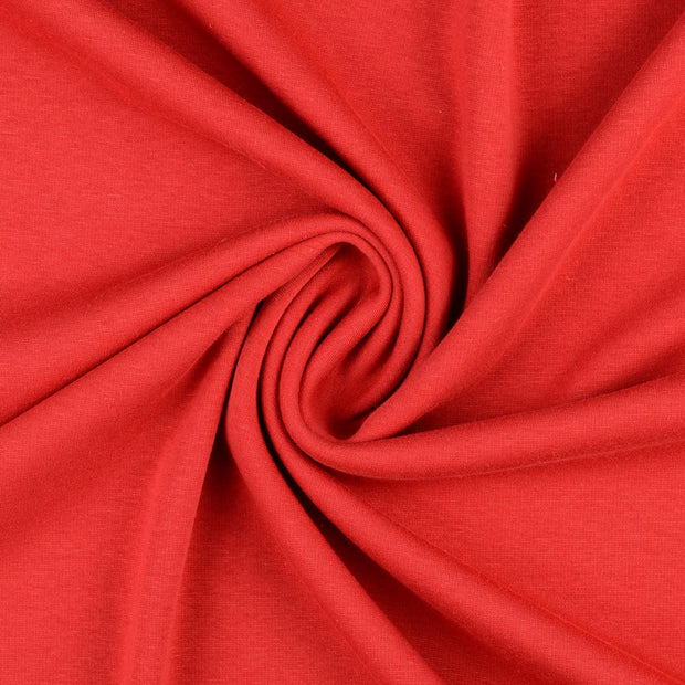 Alphen Fleece fabric red 