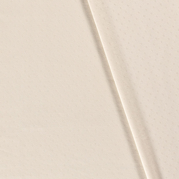 Pointelle tissu Unicolore 