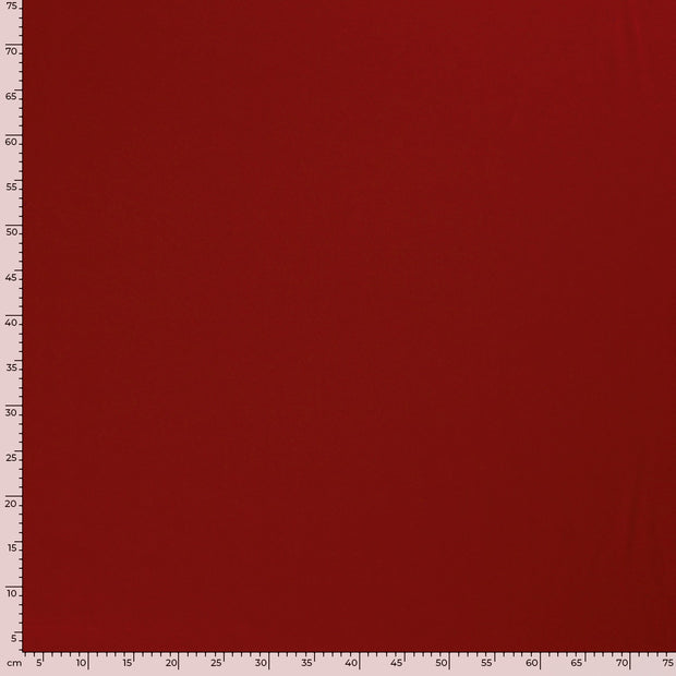 Jogging fabric Unicolour Red