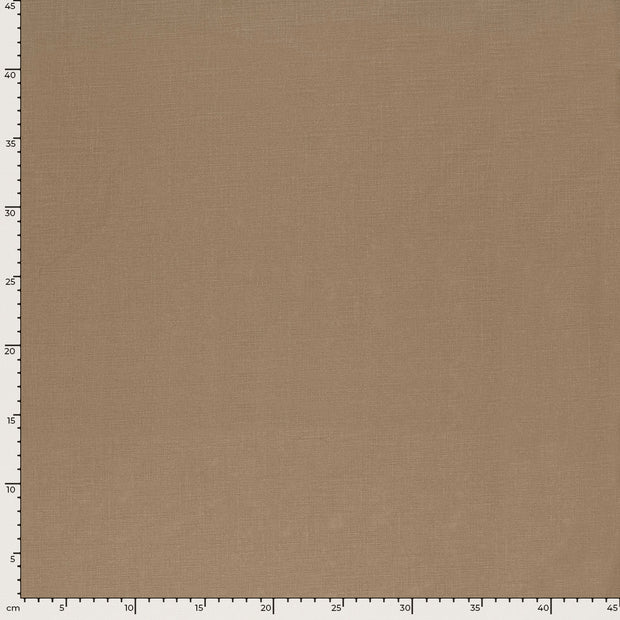 Woven Polyester tissu Unicolore Camel
