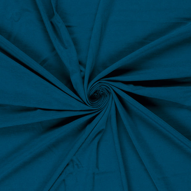 Bamboo Jersey fabric Petrol 