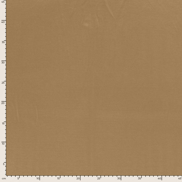 Piqué fabric Abstract Camel