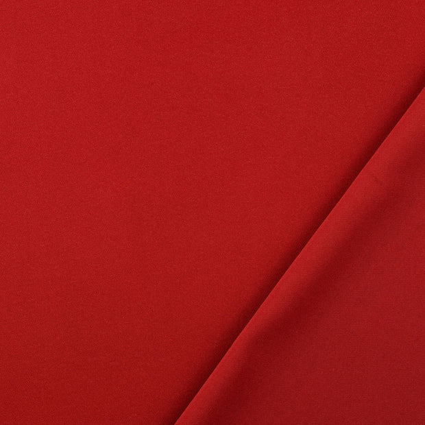 Woven Polyester tissu rouge 