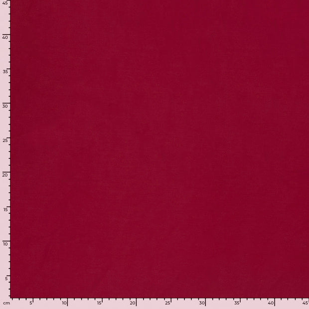 Satin fabric Unicolour Red
