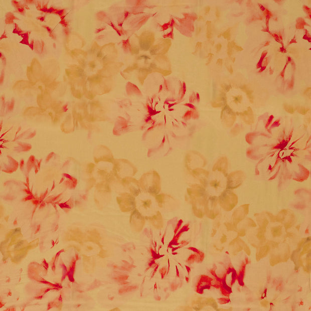 Viscose Satin tissu Camel soyeux 