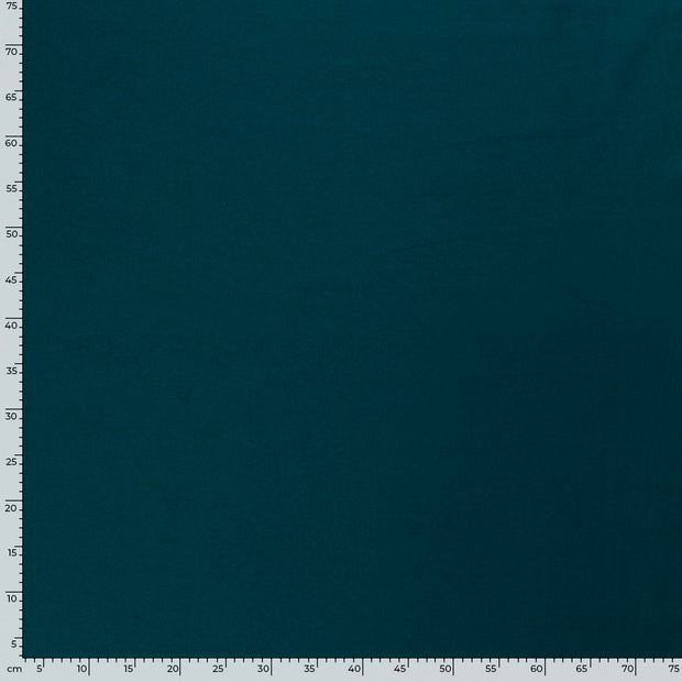 Twill fabric Unicolour Petrol
