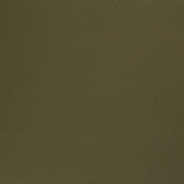 Bamboo Jersey fabric Unicolour Olive Green