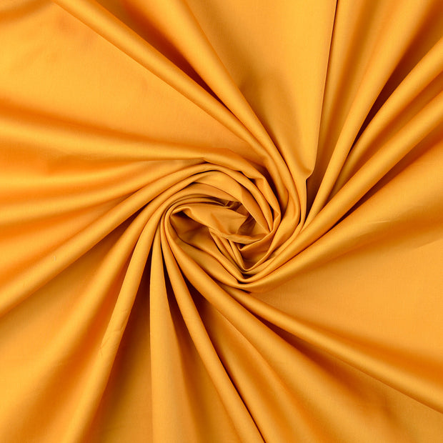Satin tissu Ocre 