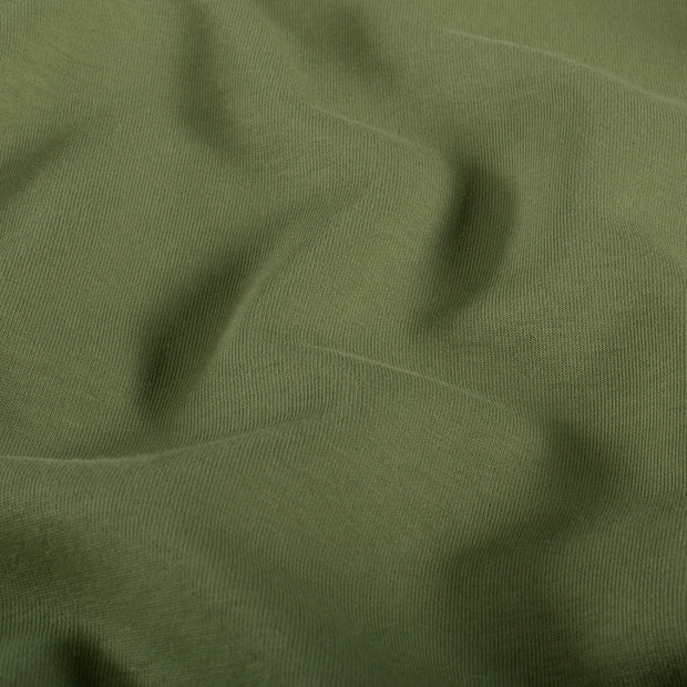 Milano tissu Unicolore Vert kaki