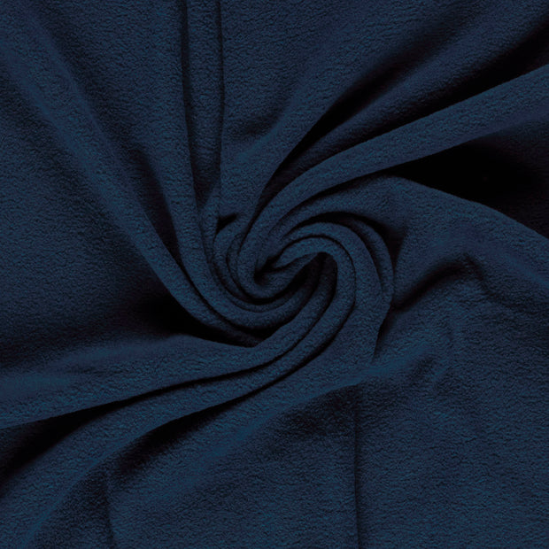 Fleece fabrik Marine 
