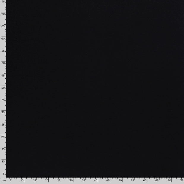 Jogging fabric Unicolour Black