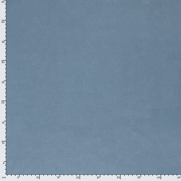 Woven Polyester fabric Unicolour Indigo