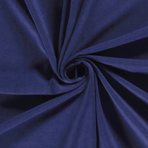 Jersey fabric Unicolour Cobalt