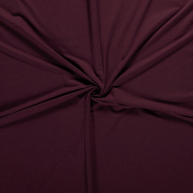 French Terry fabric Wine red 