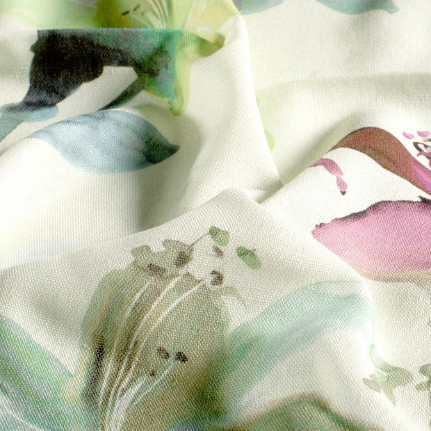  fabric Flowers Lime Green