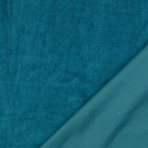 Nicky velours fabric Unicolour 