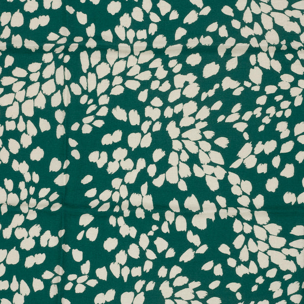 Viscose Nylon Crepe fabrik Petrol 