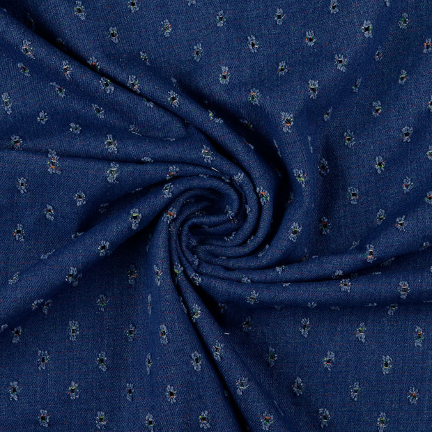 Jeans tissu Indigo 