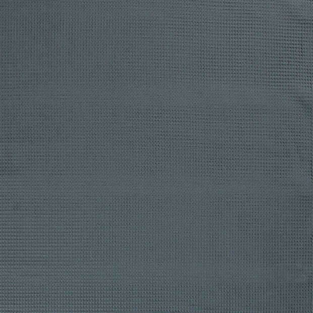 Kimono tissu Bleu acier mat 