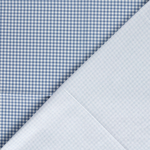 Cretonne fabric Checks digital printed 