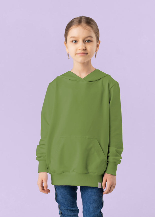 French Terry fabric Unicolour Apple Green
