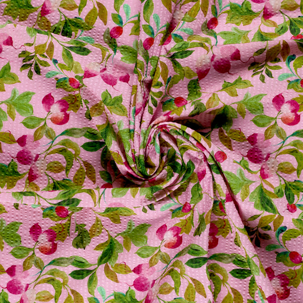  fabric Pink Seersucker 
