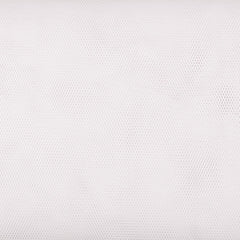 Tulle Unicolour White
