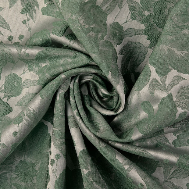 Jacquard tissu Vert Forêt 