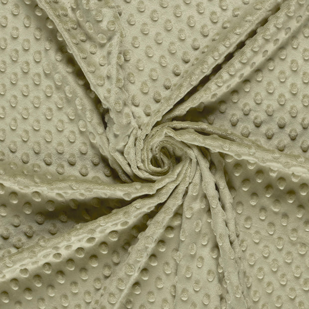 Minky tissu Vert Olive 