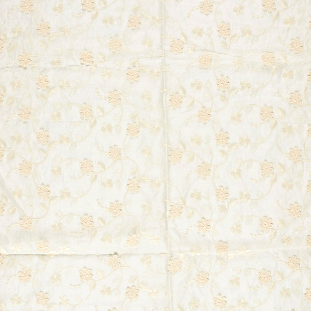 Chiffon tissu Blanc cassé 