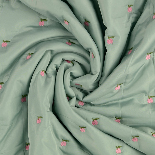 Woven Polyester tissu menthe 
