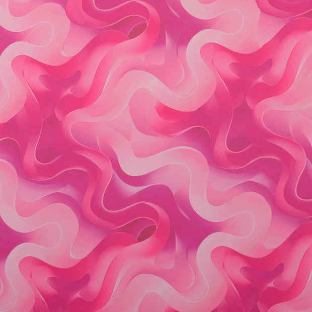 Jersey de Polyester tissu Rose