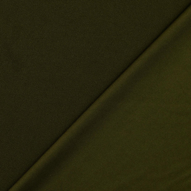 Twill Stretch fabrik Olivgrün 