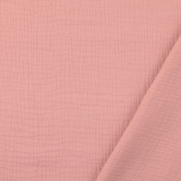 Muslin fabric Old Pink 