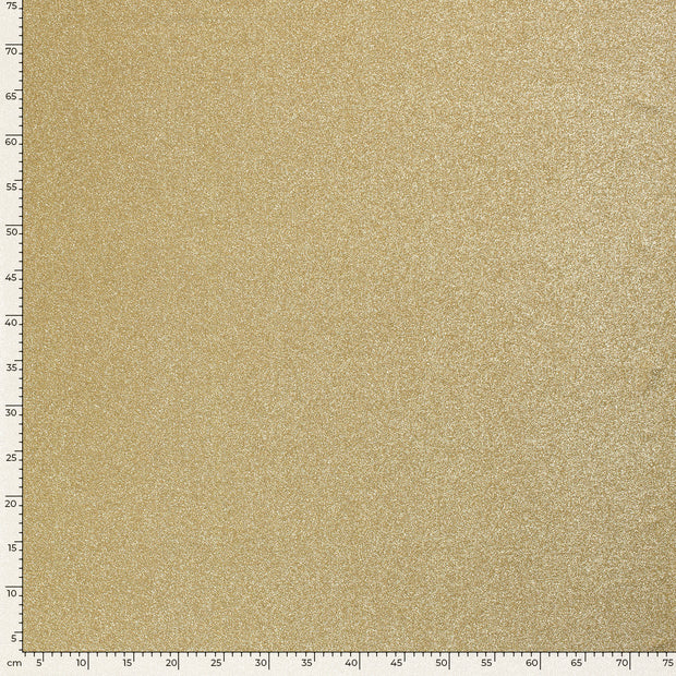 Lamé tissu Unicolore Camel