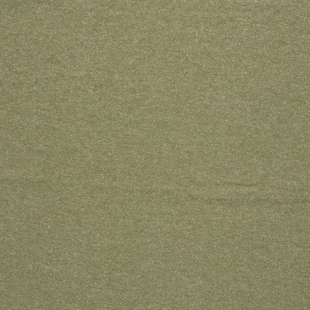 Heavy Knit fabric Khaki Green soft 
