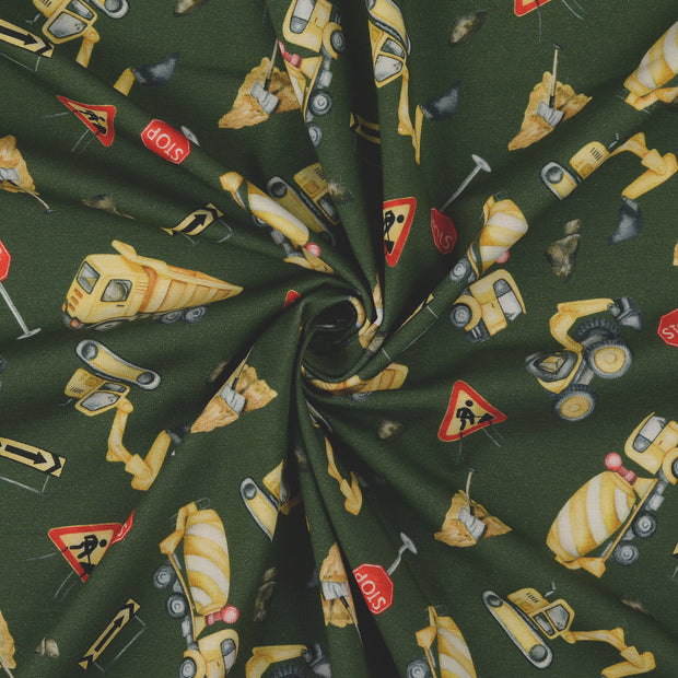 Cotton Jersey fabric Green 