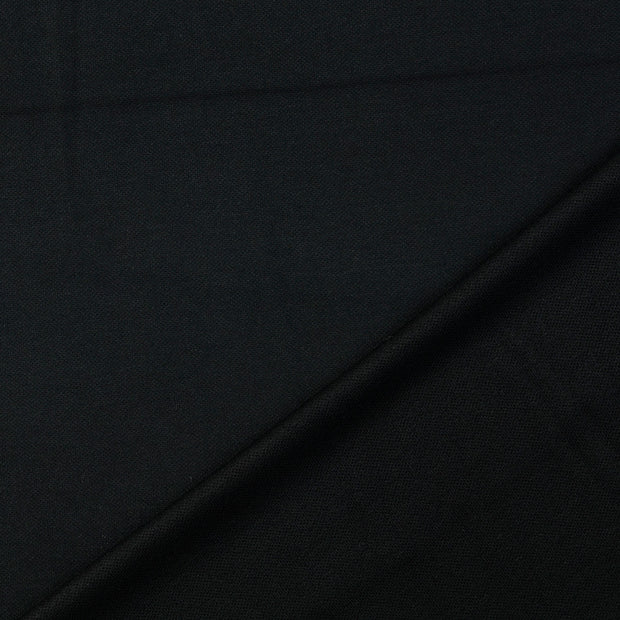 Heavy Knit fabric black dyed 